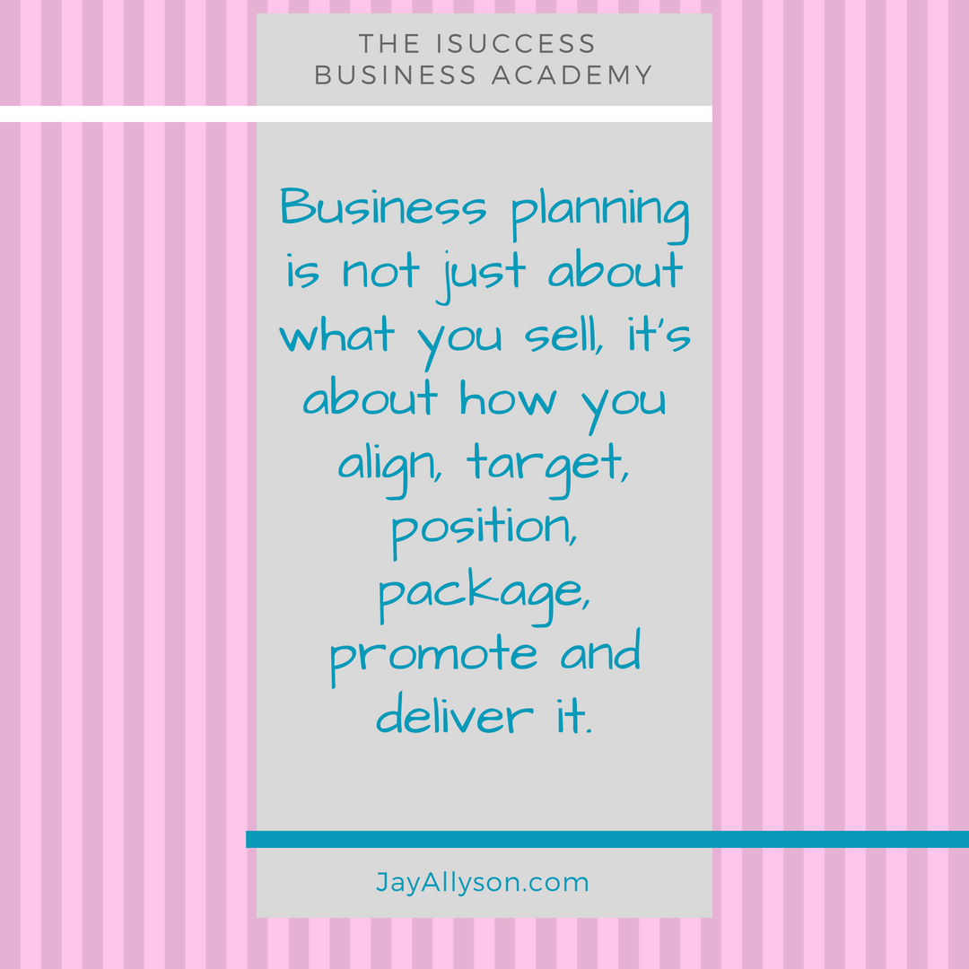 isuccess business planning courses