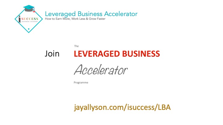 Find out more isuccess leveraged business accelerator program